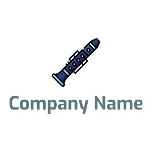Cartoon Clarinet on a White background - Arte & Entretenimiento