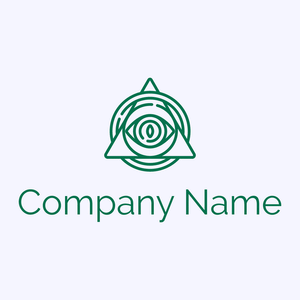 Triangle logo on a Ghost White background - Religión