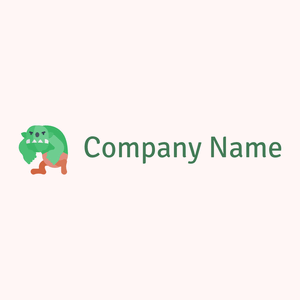 Ogre logo on a Snow background - Abstrato