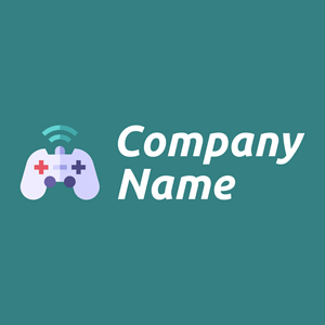 Game console logo on a Atoll background - Spiele & Freizeit