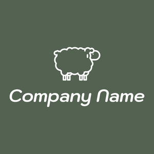 Sheep logo on a Nandor background - Landwirtschaft