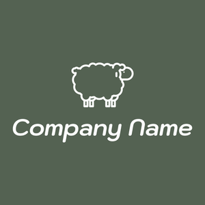 Sheep logo on a Nandor background - Agricultura