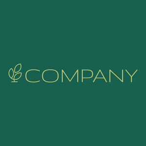 Green minimal outlined tree logo - Paisage