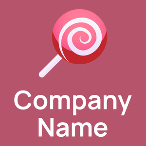 Lollipop on a Blush background - Comida & Bebida