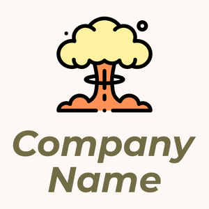 Nuclear explosion logo on a Seashell background - Categorieën