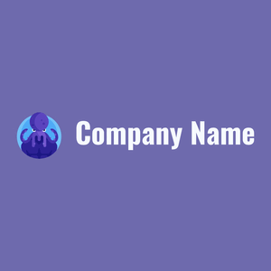 Kraken logo on a Chetwode Blue background - Animaux & Animaux de compagnie