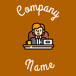 Boss on a Tenne (Tawny) background - Entreprise & Consultant