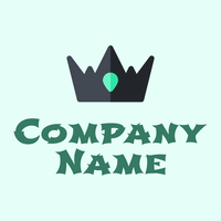 Crown logo on a Light Cyan background - Mode & Beauté