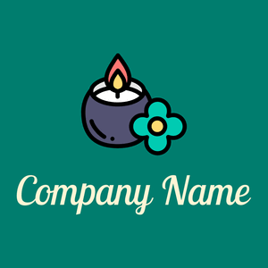 Aromatherapy logo on a Pine Green background - Categorieën