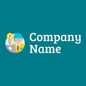 Engineer on a Teal background - Zakelijk & Consulting