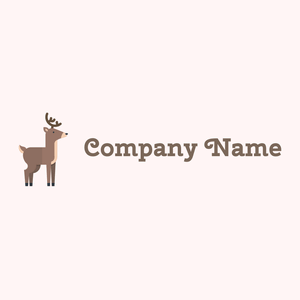 Hemp Deer on a Snow background - Animales & Animales de compañía