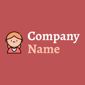 Teacher logo on a Fuzzy Wuzzy Brown background - Medical & Farmacia