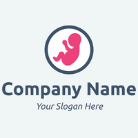 human baby fetus logo - Bambini & Infanzia