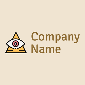 Illuminati logo on a Half Pearl Lusta background - Religión