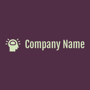 Brain logo on a Loulou background - Medizin & Pharmazeutik