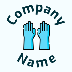 Gloves logo on a Azure background - Nettoyage & Entretien