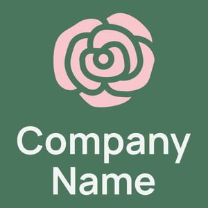Rose logo on a Como background - Computer