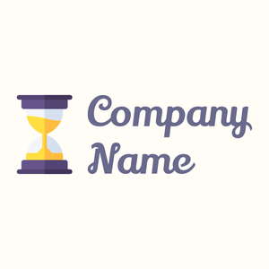 Hour glass logo on a Floral White background - Categorieën