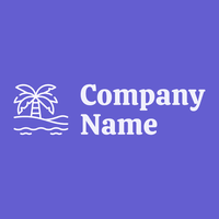 Oasis logo on a Slate Blue background - Voyage & Hotel
