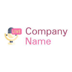 Live logo on a White background - Kommunikation