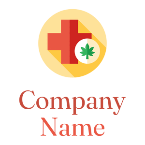 Medical logo on a White background - Hospital & Farmácia