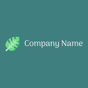 Jungle logo on a Ming background - Environnement & Écologie