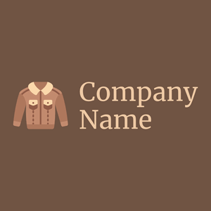 Jacket logo on a Spice background - Mode & Beauté