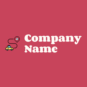 Taxi logo on a Mandy background - Automobili & Veicoli