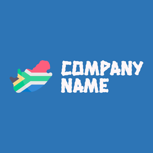 Blue South africa on a Lochmara background - Caridade & Empresas Sem Fins Lucrativos