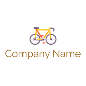 Blue Chalk Bicycle on a White background - Deportes