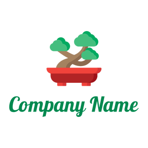 Bonsai logo on a White background - Medio ambiente & Ecología