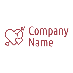 Love logo on a White background - Rencontre