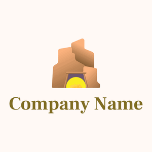 Mine logo on a Seashell background - Handel & Beratung