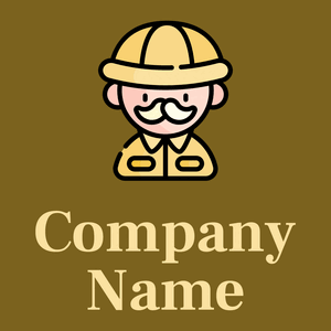 Archeologist logo on a Yukon Gold background - Entertainment & Kunst