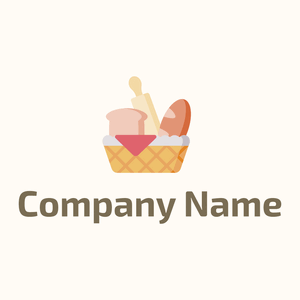Harvest Gold Bakery on a Floral White background - Alimentos & Bebidas