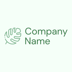 Tropical logo on a Mint Cream background - Medio ambiente & Ecología