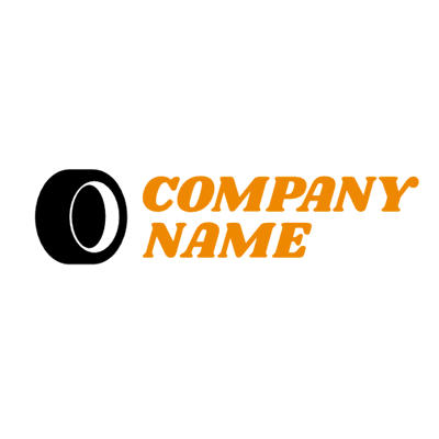 Logotipo de la empresa con neumático - Automobiles & Vehículos Logotipo