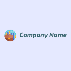 Business logo on a grey background - Zakelijk & Consulting
