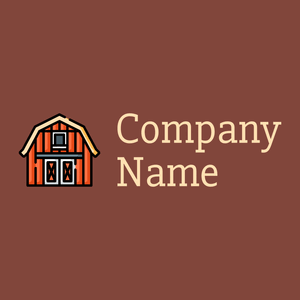 Barn on a Nutmeg background - Landwirtschaft