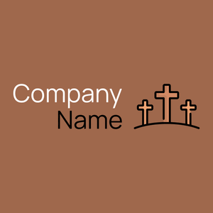 Cross logo on a Sante Fe background - Religión