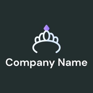 Diadem logo on a Swamp background - Abstrait