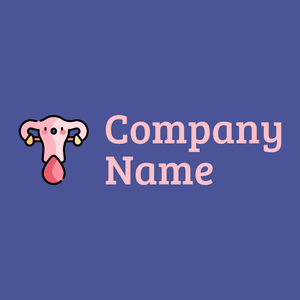 Menstruation logo on a Governor Bay background - Medisch & Farmaceutisch