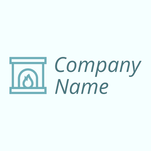 Fireplace logo on a Azure background - Juegos & Entretenimiento