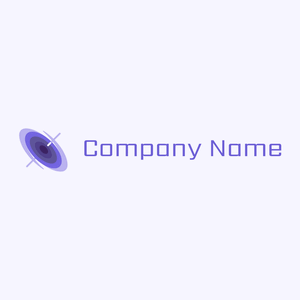 Black hole logo on a Ghost White background - Abstrato