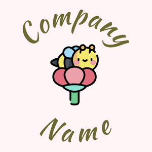 Bee on a Snow background - Animali & Cuccioli