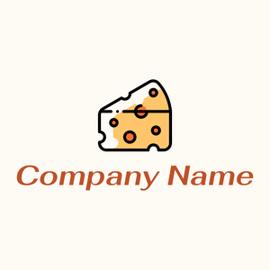 pop art Cheese on a Floral White background - Food & Drink