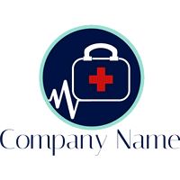 Logotipo de maleta médico - Medical & Farmacia Logotipo