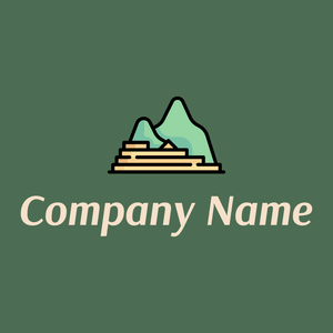 Machu picchu logo on a Como background - Reizen & Hotel