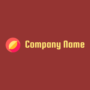 Lemon logo on a Thunderbird background - Nourriture & Boisson