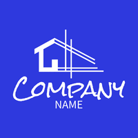 House Plan Logo - Immobilien & Hypotheken